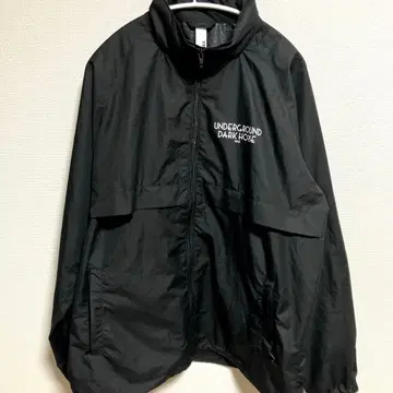 WAX 아노락 후드티 나일론 자켓 블랙 M [ THM ]