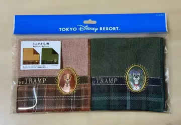 TOKYO DISNEY RESORT 레이디와 트램프 타월 2장 세트