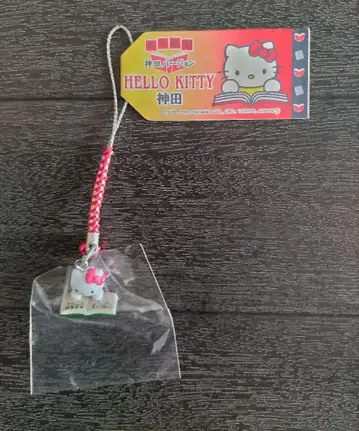 지역 한정 헬로키티 도쿄 한정 칸다 버전 스트랩 끈