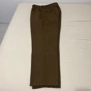 브라운 울 혼방 슬랙스 영국 공군