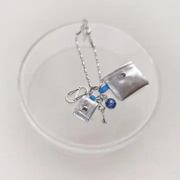 실버 파우치 ( BLUE )
