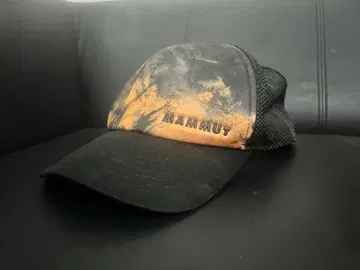 MAMMUT 오렌지 블랙 캡