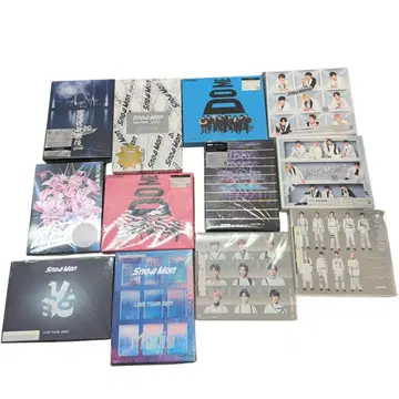 초회 한정판 SnowMan 묶음 판매 DVD Blu-ray 12점