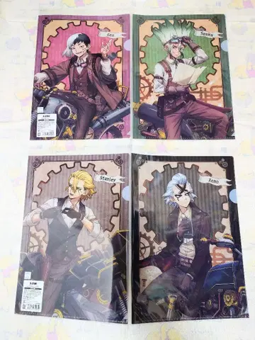 클리어 파일 투링 Dr.STONE TOMS