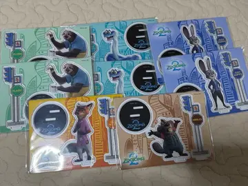 주토피아 Happy 복권 G상 아크릴 스탠드 프롭스