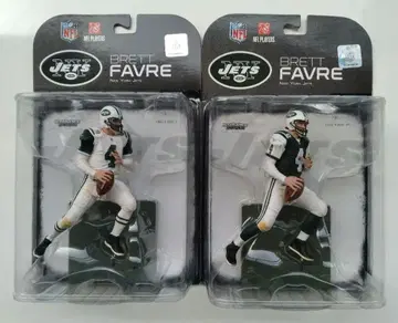 맥팔렌 NFL 브렛 파브 피규어 2체 세트 (미개봉품)