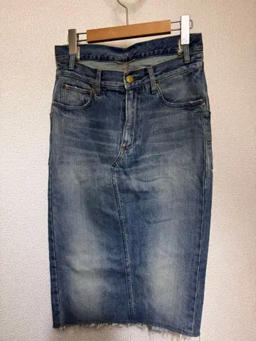 Deuxieme Classe 두지엠 클라세 리메이크 데님 타이트 스커트