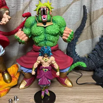 드래곤볼 브로리 대형 원숭이 레진 키트 피규어 2체 세트