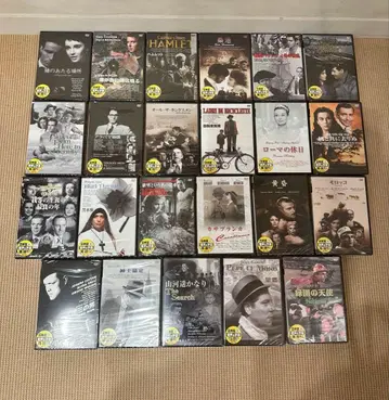 미사용 새상품 세계 명작 영화 DVD 세트 23편 서양 영화