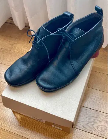 캠퍼 레이스업 부츠 37 블랙