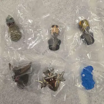 제일복권 괴수 초대전 vol.2 F상 괴수 두상 울트라 괴수 6종 세트