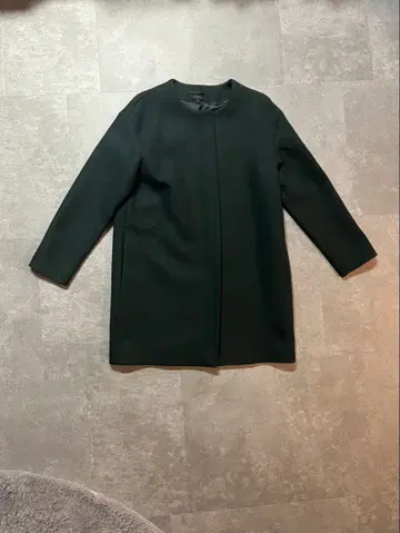 COS 다크 그린 코트 S