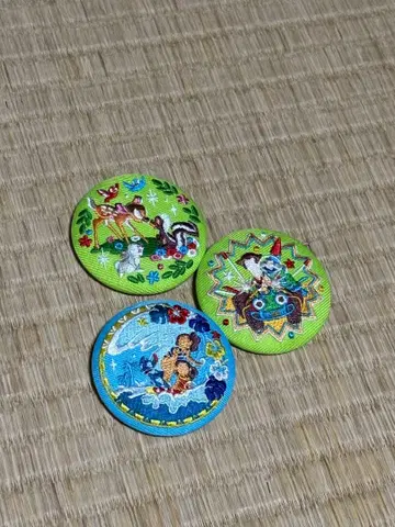 디즈니 자수 캔뱃지