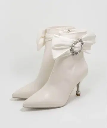 RANDA 2WAY 비쥬 x 리본 숏부츠 L