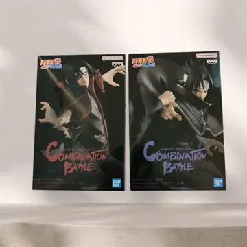 나루토 컬렉션 배틀 사스케 이타치 2개 세트 피규어 멋짐