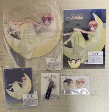 캐릭터 복권 5등분의 신부 나카노 이치카 세트