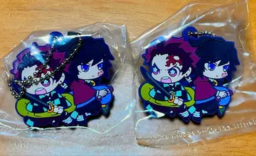 귀멸의 칼날 캐릭터 반쵸코 러버 마스코트 13탄 무한성편 탄지로&기유