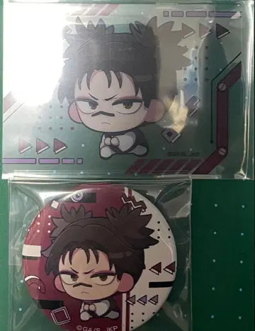 점프 페스타 주술회전 메디코스 쵸소우 캔뱃지 클리어 카드