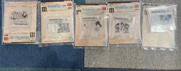 드래곤볼 40th 제일복권 아크릴 스탠드 5세트