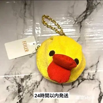 [한정판] 페이러 하이디 봉제 인형 참 파우치 오리 긴자 본점