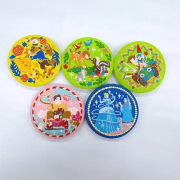 디즈니 자수 캔뱃지