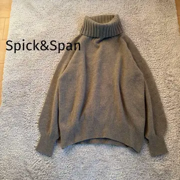 [ 욧포님 ] Spick&Span 캐시미어 울 터틀 풀오버