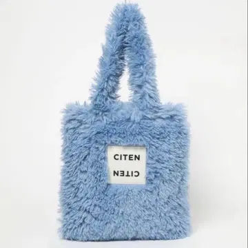 CITEN 시텐 모코모코 토트백 라이트 블루
