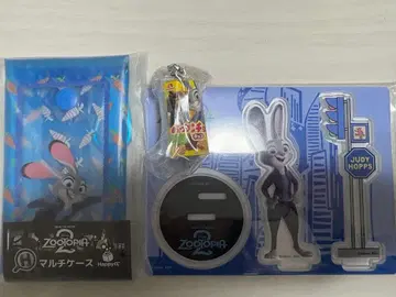 주토피아 복권 G 아크릴 스탠드 H 멀티 케이스 주디 팩키홀더