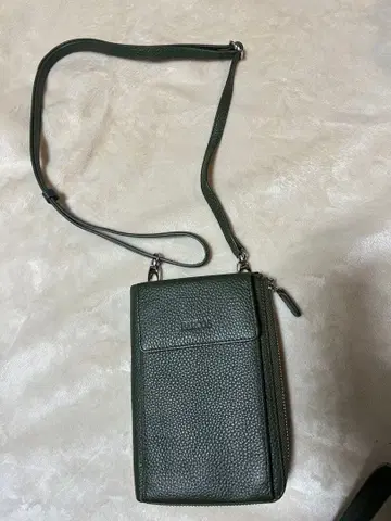 BARCOS 슈링크 가죽 지갑 미니백