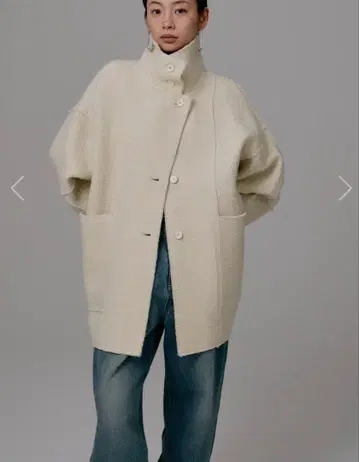 트위드 하프 코트 [ louren ] 로렌