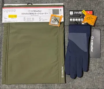 워크맨 엑스쉘터 넥워머 & 무빙 그로브 M