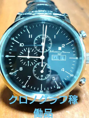 SalvatoreMarra 살바토레마라 남성용 쿼츠 크로노그래프 손목시계