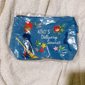 마녀 배달부 키키 밴드 포함 파우치 데님 자수 시리즈 미사용