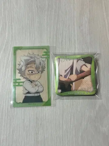 귀멸의 칼날 시나즈가와 사네미 기둥전 매니아 캔뱃지