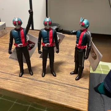 가면라이더 PVC 피규어 3체 세트