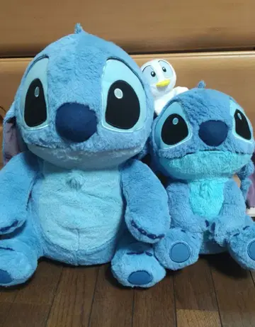 스티치 봉제 인형 2개 세트