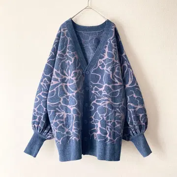 [택 포함 새상품] la belle etude 니트 가디건 네이비