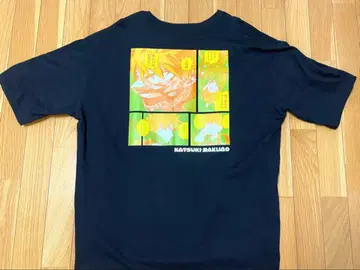 바쿠고 카츠키 벌스데이 포켓 부착 빅 실루엣 T셔츠