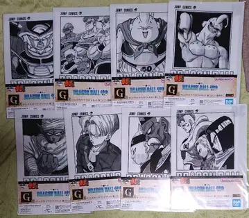 제일복권 드래곤볼 40th G상 코믹스 클리어 파일 세트 8종