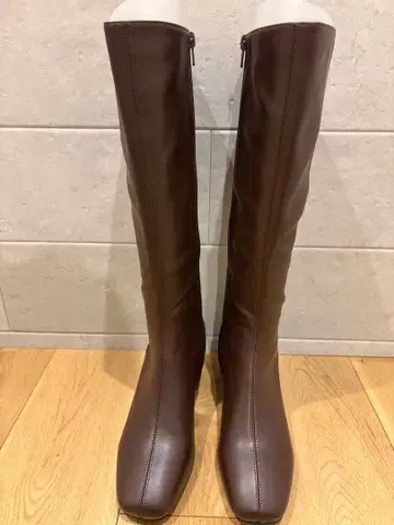 [미사용 새상품] 오리엔탈 트래픽 브라운 L 롱 부츠