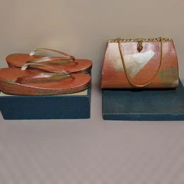 오렌지와 골드 조리, 백 세트