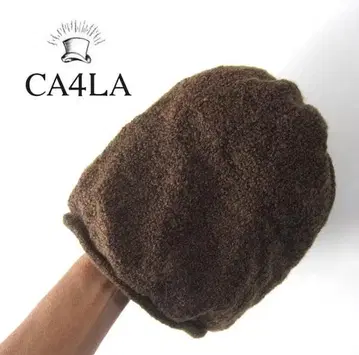 새상품급 CA4LA/카시라 니트 캡 비니 브라운