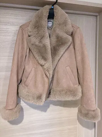 Rirandure 무스탕 코트 베이지