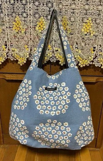 마리메꼬 푸케티 패턴 숄더백 대용량