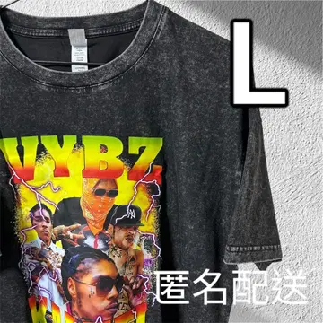 REGGAE Vybz Kartel 빈티지풍 T셔츠