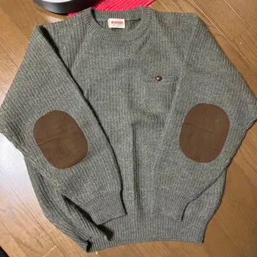 맥그리거 그린 니트 스웨터 LL 팔꿈치 패치 포함