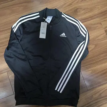 adidas 블랙 저지 L 사이즈 3선 라인