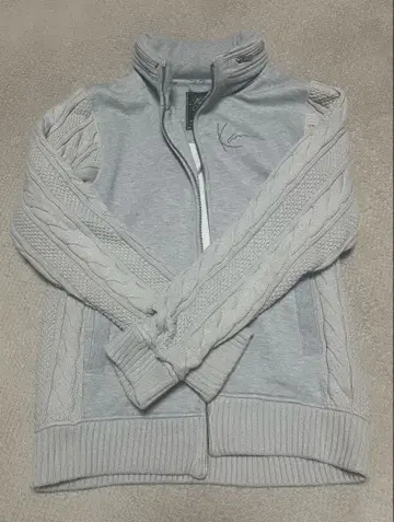 KARL KANI 그레이 집업 후드티