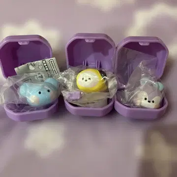 BT21 푹신푹신 반지 3개 세트