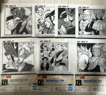 제일복권 드래곤볼 40주년 G상 클리어 파일 7종 세트